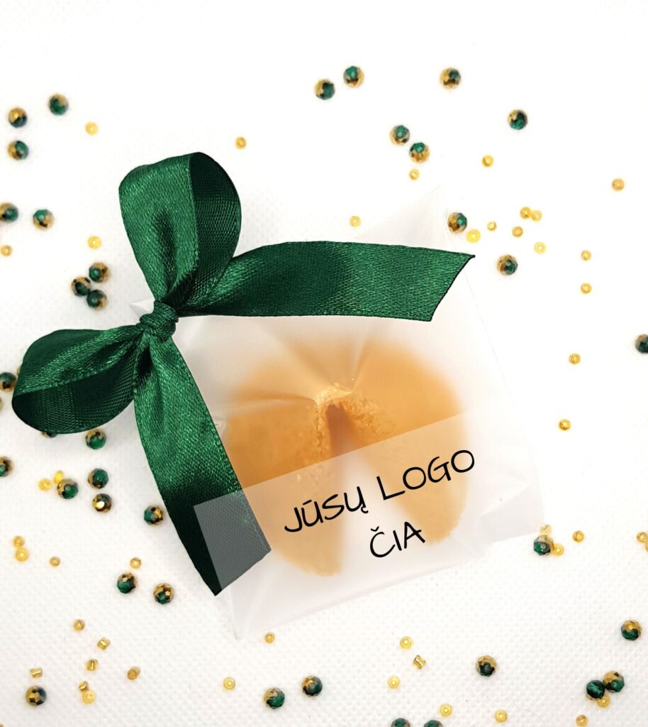 Matinis maišelis su kaspinėliu + logo