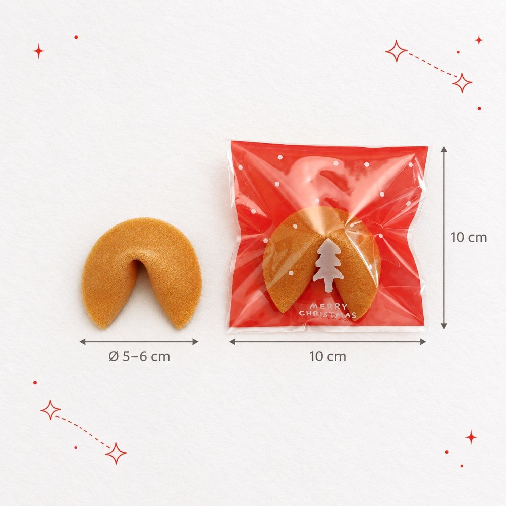 Kalėdinis įpakavimas - raudonas su maža eglute - Image 2